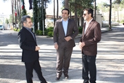 بازدید مدیران امور پشتیبانی و دانشجویی دانشگاه علوم پزشکی و خدمات بهداشتی درمانی شیراز از پروژه‌های بازسازی بیمارستان اعصاب و روان استاد محرری